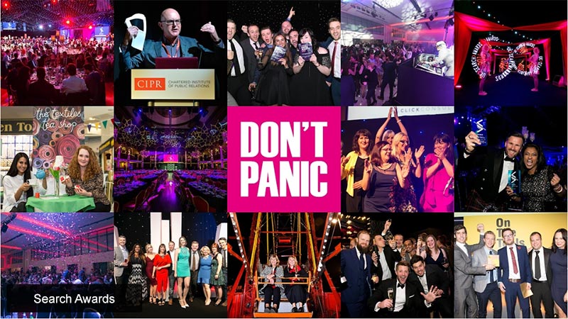 search awards dont panic